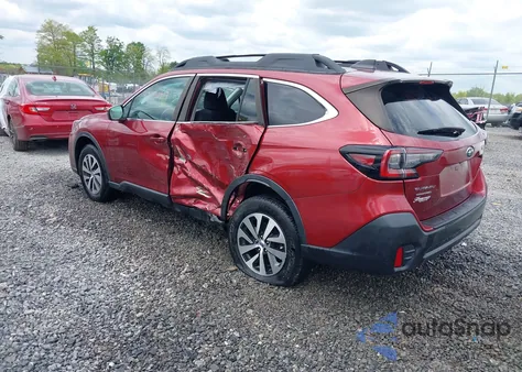 2020 Subaru Outback Premium из США, поврежденный, VIN 4S4BTAEC3L3230073